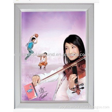 Metal slim light box